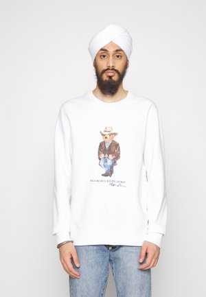 POLO BEAR FLEECE SWEATSHIRT - Sweatshirt - white