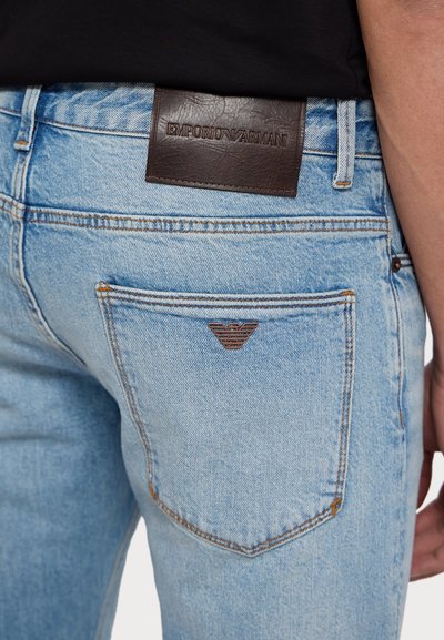 Emporio Armani Džíny Slim Fit - denim blu
