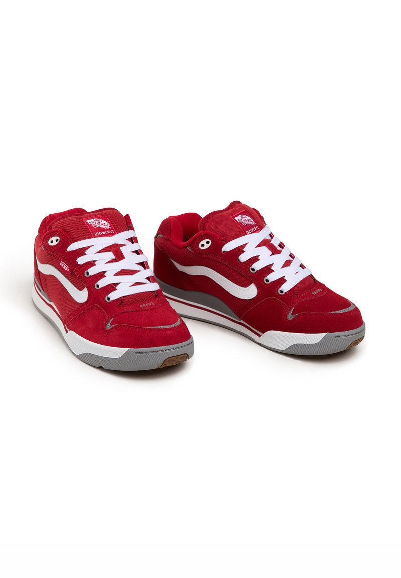 Vans ROWLEY Baskets basses dark red/rouge foncé