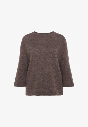 Tamaris, STRICKPULLOVER - Maglione - mid brown melange