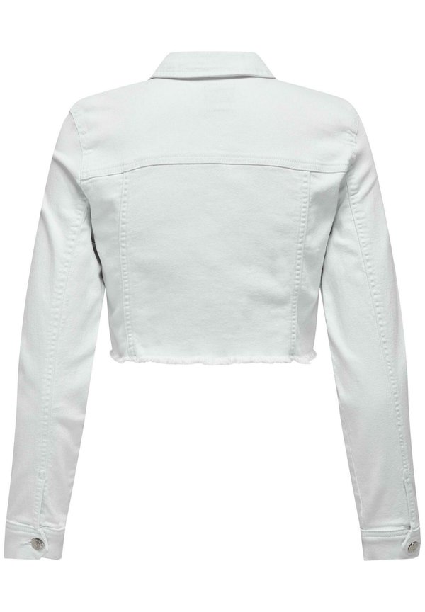 ONLWONDER LS CROPPED - Denim jacket3