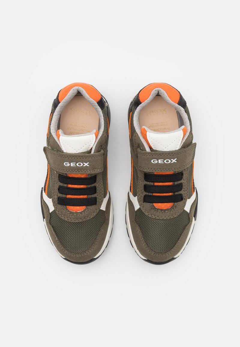 Kinder Sneaker low | Geox ALFIER BOY Sneaker low military/orange/khaki - OJ38819 Kinder Sneaker low | Geox ALFIER BOY Sneaker low military/orange/khaki - OJ38819