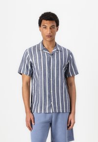 Tommy Hilfiger BLEND STRIPED SHIRT - Shirt - preppy navy