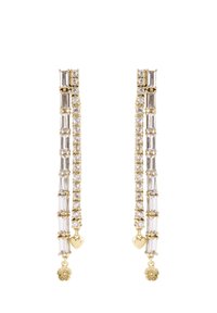 COACH SIGNATURE TENNIS - Pendientes - open white