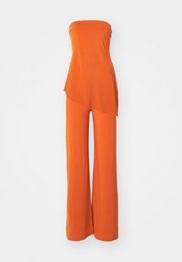TONYA SLINKY SET - Housut - burnt orange
