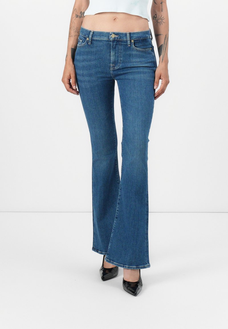 7 For All Mankind Bootcut jeans blauw