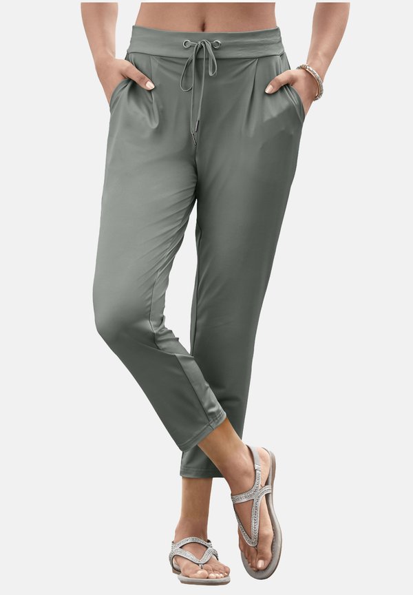 SCHLUPF - Stoffhose - jade