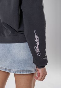 Ed Hardy Jersey con capucha - black