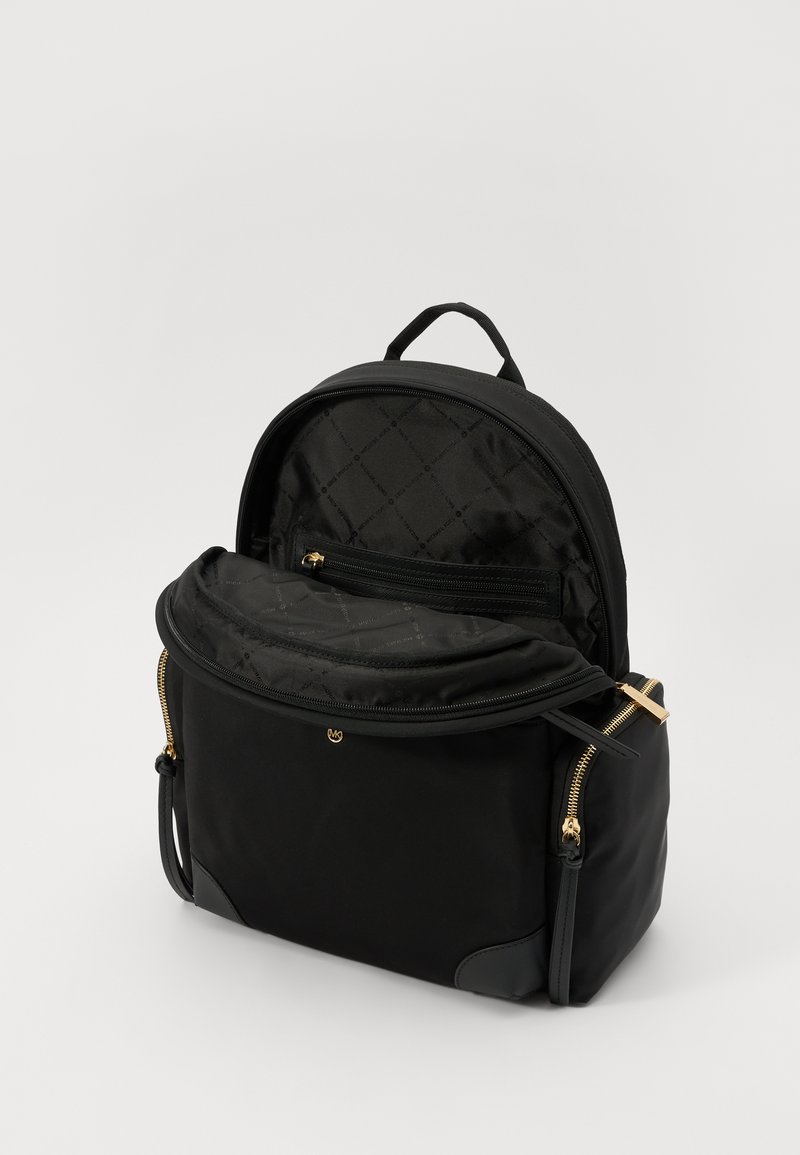 Michael Kors Black Nylon Backpack with Gold Accents Michael Kors Bex Medium Backpack - Macy main image 4