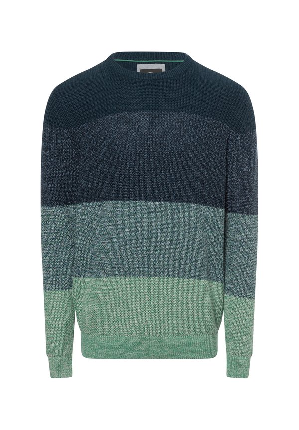 Strickpullover - petrol blau