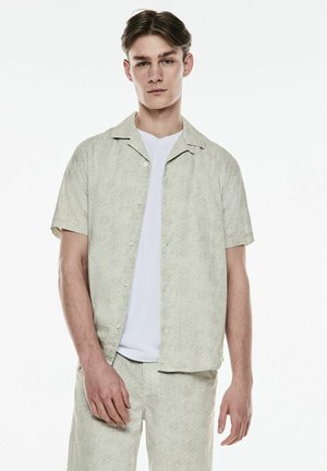 Street One MEN MIT RESORT PRINT - Hemd - beige