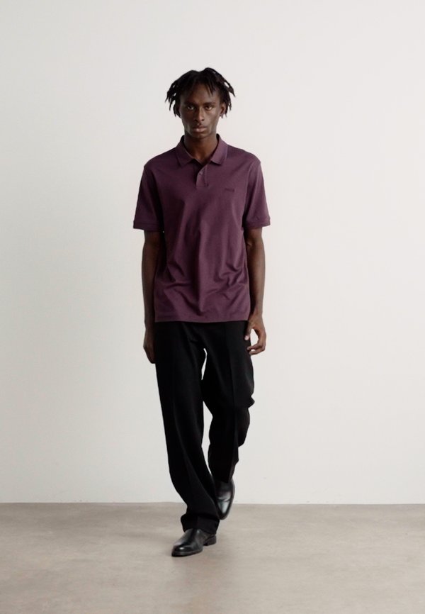 Polo shirt - open purple4