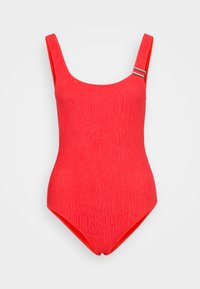 Selected, red