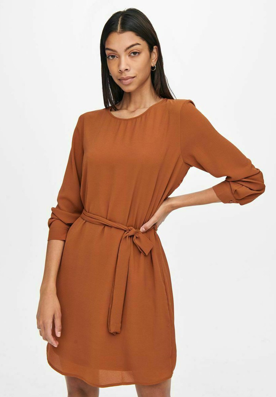 JDY AMANDA - Day dress - mocha bisque 