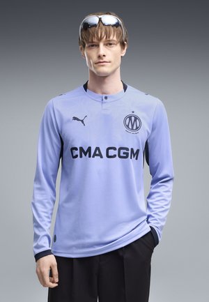 Puma, OLYMPIQUE DE MARSEILLE 26/27 LANGARM-AUSWEICHTRIKOT - Article de supporter d'équipe de club - lavendar pop-new navy
