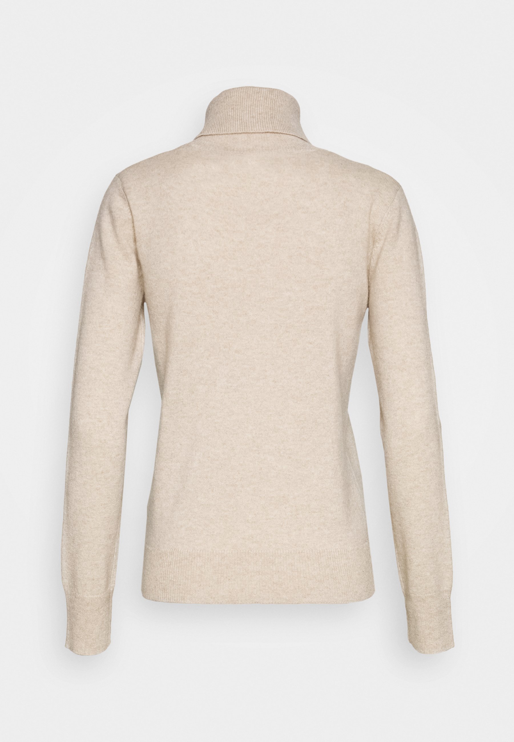 Pure Cashmere Turtleneck Jumper oatmeal, Women's, Size: 8, Taupe