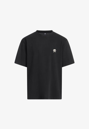 The North Face, U EXPLORE OVERSIZED SS TEE. UNISEX - T-shirt imprimé - tnf black/white dune