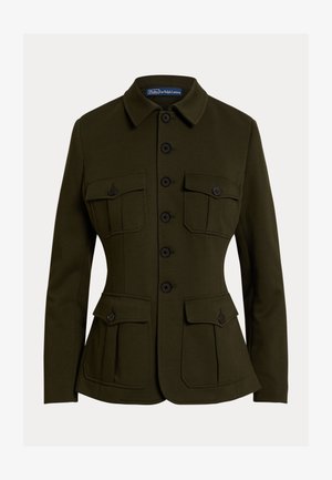 Polo Ralph Lauren UTILITY-POCKET PONTE KNIT JACKET - Blazer - company olive