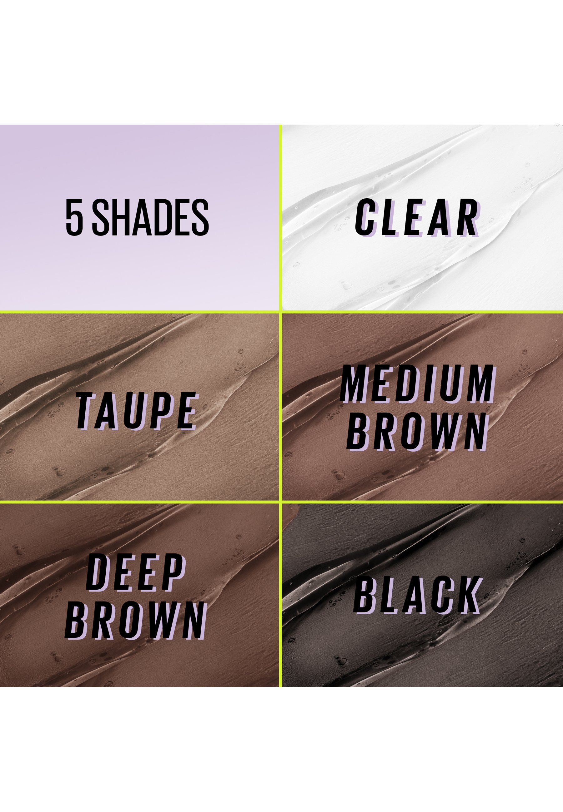 Maybelline Superlock Brow Glue Augenbrauengel (transparent) – 24h Halt Ohne Kleben, 2er-Set