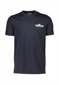 EMBROIDERY TEE - T-shirt print - navy sea