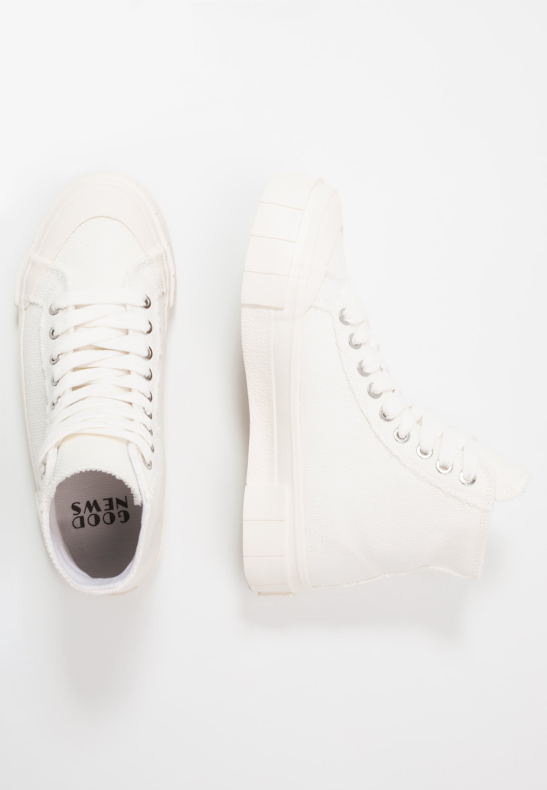 Good News JUICE Høye joggesko white Zalando.no Good News JUICE Høye joggesko beige Zalando.no