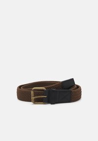 Selected, chocolate/black