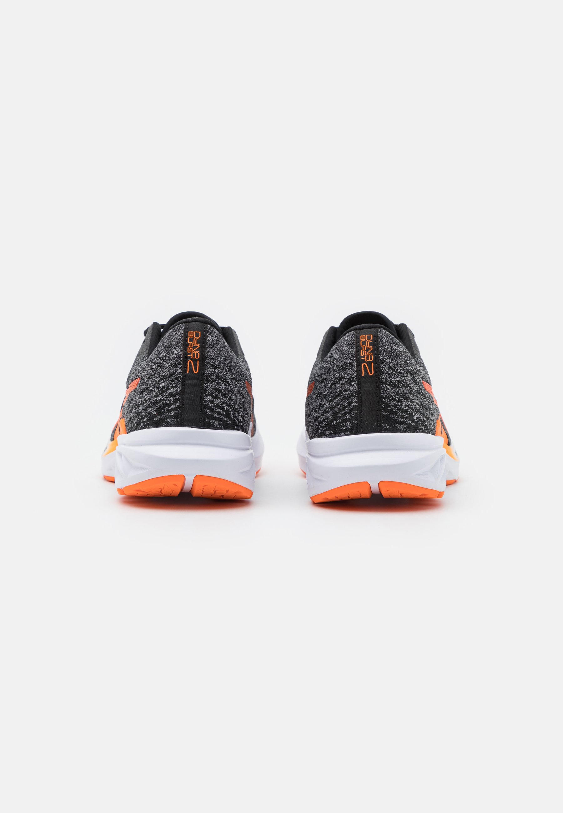 ASICS DYNABLAST 2 - Zapatillas de running neutras - black/shocking  orange/negro - Zalando.es