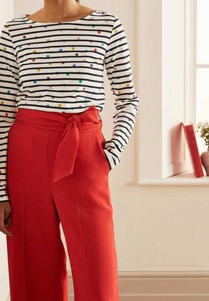Boden, T-shirt à manches longues - metallic blue