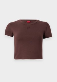 DELANOR - Základné tričko - dark brown