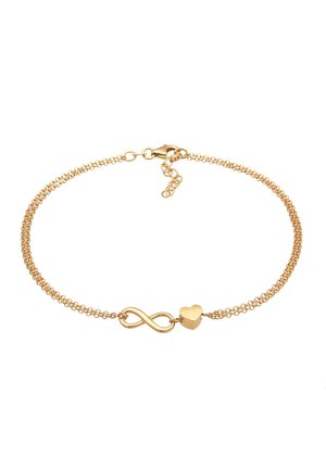 INFINITY LOVE BASIC - Ankelkæder - gold-coloured
