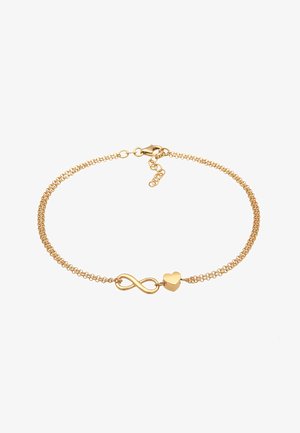 Elli INFINITY LOVE BASIC - Ankelkæder - gold-coloured