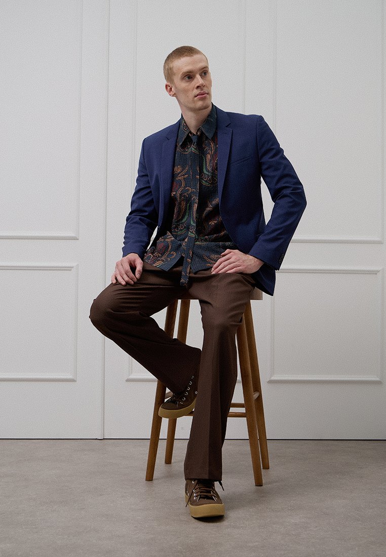 HUGO Blazer donkerblauw