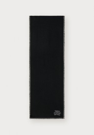 AUTOGRAPH PATCH SCARF - Écharpe - black