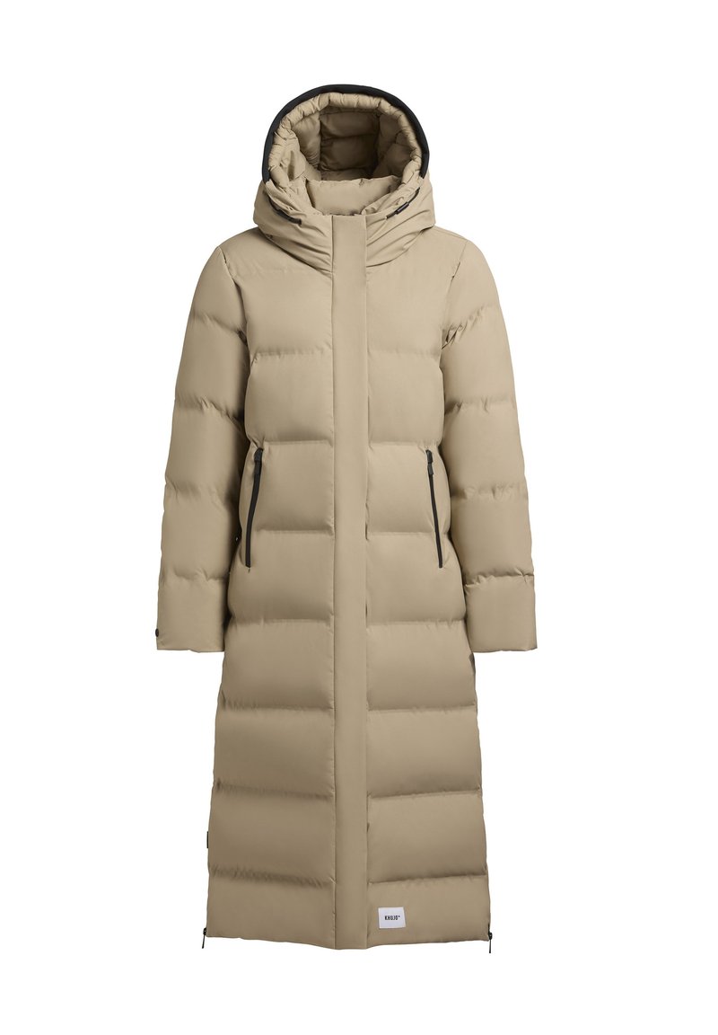 khujo Wintermantel zandkleur