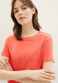 TOM TAILOR DENIM T-shirts basic - plain red