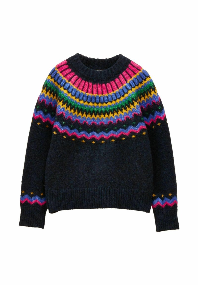 Joules CHARLIE FAIRISLE - Sweter/niebieski - Zalando.pl