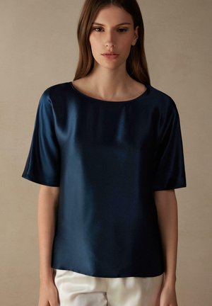 SHORT-SLEEVED - Blouse - intensivblau