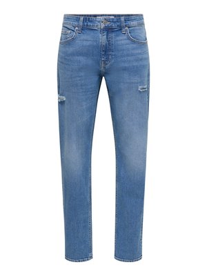 Only & Sons, ONSWEFT REGULAR BOX JEANS - Egyenes szárú farmer - light blue denim
