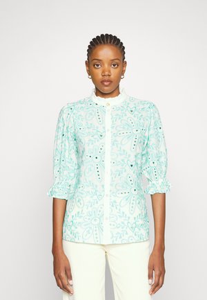 MEGGY BRODERIE BLOUSE - Camicia - white