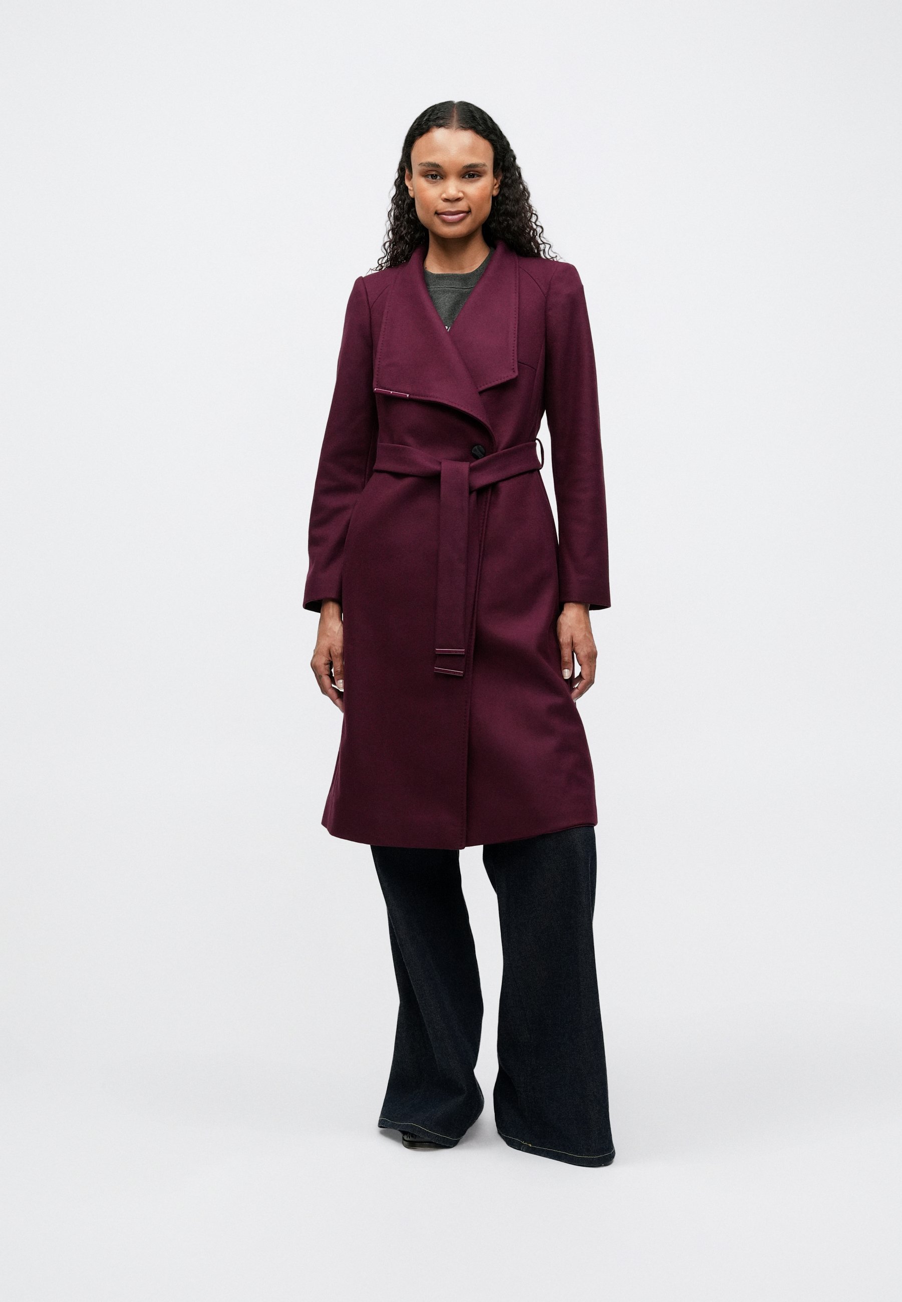 Camel Coat Ted Baker Rosess Coat Wrap Coat Curated Camel Coat Rose 