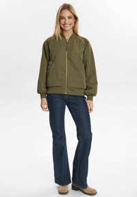 Nümph ETERA REVERSIBLE - Bomberjacke - grape leaf