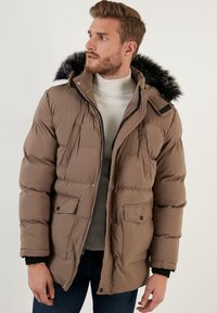 Buratti Žieminis paltas - mink color