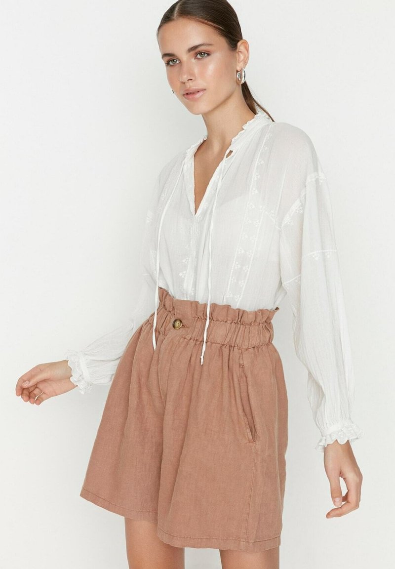 Damen Kleider | Trendyol Shorts brown/braun - UY66524 Damen Kleider | Trendyol Shorts brown/braun - UY66524