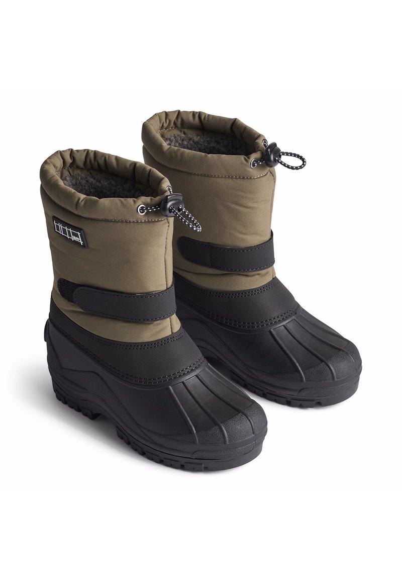 Molo DRIVEN BOOTS UNISEX - Vinterstøvler - bark green