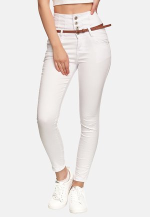 Elara HIGHWAIST - Jeans Skinny Fit - weiß