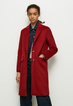 VICTORIA - Short coat - burnt red