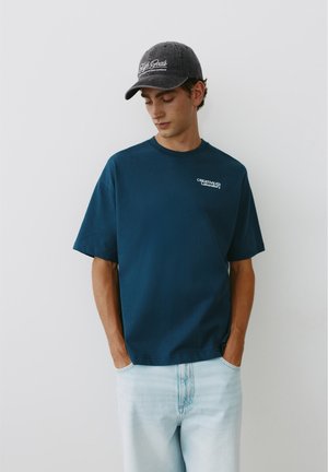 PULL&BEAR, HIGH GOALS EMBROIDERED - CAP - Casquette - dark grey