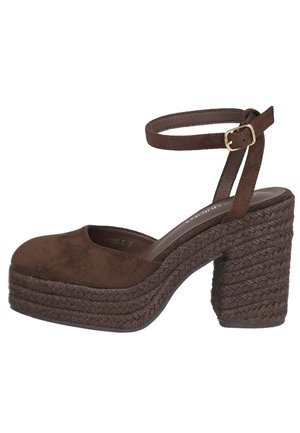 Sandalias tobilleras - marron