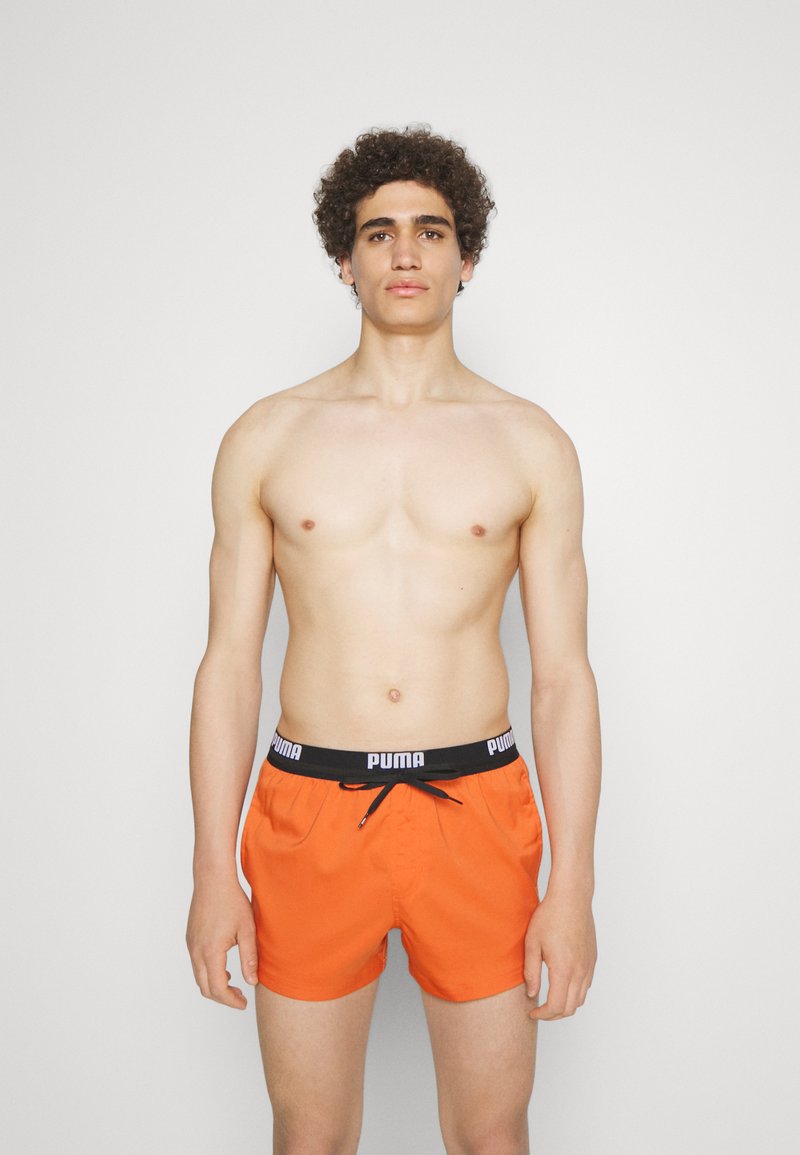 Puma SWIM MEN LOGO - Badeshorts - chili powder