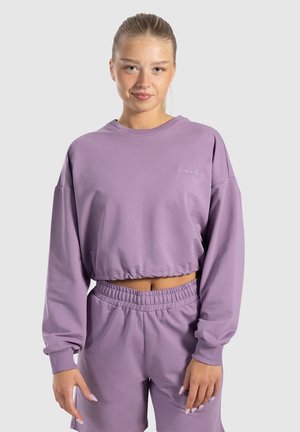 Smilodox CROP TRIANA - Sweatshirt - lila